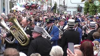 Helston Flora Day 2016 The Midday Dance [upl. by Hacceber]