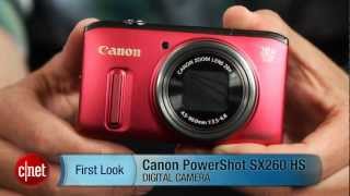 First Look Canon PowerShot SX260 HS [upl. by Nahsaj880]