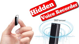 Digital voice recorder  Hidden Recorder [upl. by Auqinihs]