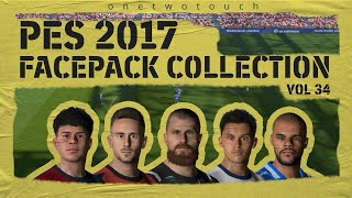 PES 2017 FACEPACK COLLECTION V34 [upl. by Leonidas]