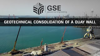 GSE AD  Consolidation of a Quay Wall  Burgas Bulgaria [upl. by Courtney]