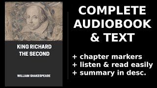 King Richard the Second 👑 By William Shakespeare FULL Audiobook [upl. by Retrak]