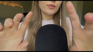 ASMR for 0 Attention Spans  QUICK Foam Mic Pumping amp Scratching Hand movements [upl. by Nedia727]