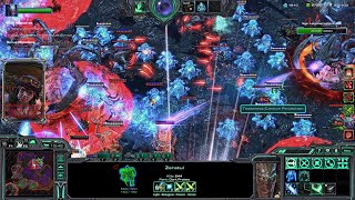 SC2 CoOp Void Thrashing ▏ quotWheel of Misfortunequot Zeratul GamePlay Prestige  Herald of the Void [upl. by Nynahs]