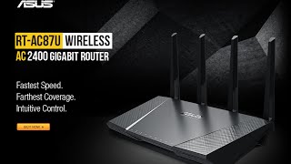 Worlds Best Router Asus AC2400 RTAC87U Unboxing amp Review [upl. by Frieder]