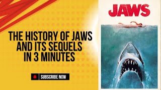 The JawDropping History of Jaws amp Its Sequels in 3 Minutes  4K UHD [upl. by Anilejna]