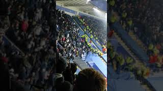 Leicester FC 31 Legia Warsaw fans clash with the police  zadyma z policja 25112021 Europa League [upl. by Suiratnauq]