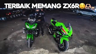 GAS KE PUNCAK NAIK ZX6R‼️🔥 [upl. by Lebar403]