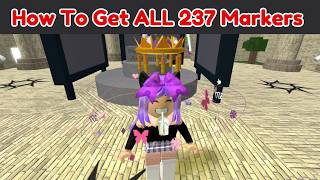 How To Get ALL 237 Markers in Find The Markers Roblox [upl. by Annav456]