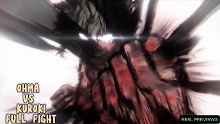 Baki VS Ohma Tokita Full Fight 4K  Baki Hanma VS Kengan Ashura [upl. by Sikras]