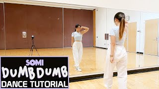 SOMI 전소미  DUMB DUMB  Lisa Rhee Dance Tutorial [upl. by Aynatahs]