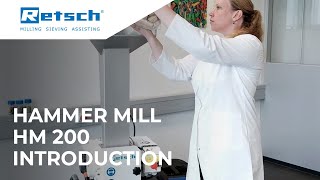 Hammer Mill HM 200  Introduction [upl. by Bridgid]