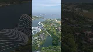 Marina Bay Sands Skypark Observation Deck View singapore singaporeview [upl. by Mair813]