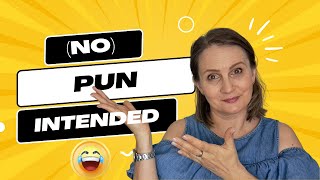 Advanced Vocabulary For English Language Learners  No Pun Intended [upl. by Nylaehs30]