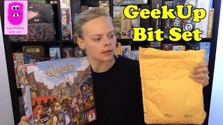 Unbox Deluxe tiles  GeekUp Bit Set Quacks of Quedlinburg [upl. by Luciano]