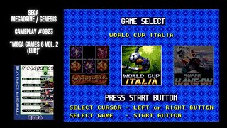 Mega Games 6 Vol 2 EUR Megadrive  Gameplay 0623 [upl. by Daniels]