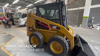 🟢🔧Video de Demostración Minicargador CAT 226B 2015🏆🚀 [upl. by Tali]