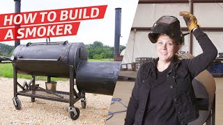 How Custom Barbecue Smokers are Made — How To Make It [upl. by Merkley]