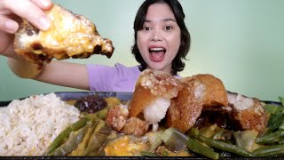 CRISPY BAGNET KARE KARE MUKBANG [upl. by Merilyn329]