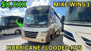 Hurricane Flooded RVs Mike Wins One Was It a Steal Deal [upl. by Artemla]