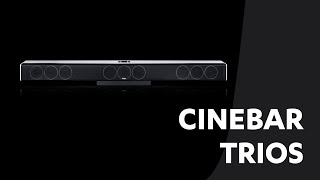 Teufel Wireless Bluetooth 51 Surround Soundbar Cinesystem Trios [upl. by Eenobe266]