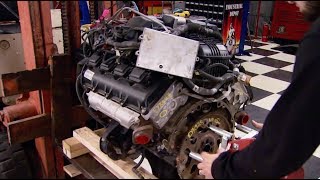 Recycled 57L Hemi Budget Build Stage 1  Horsepower S14 E8 [upl. by Martynne]