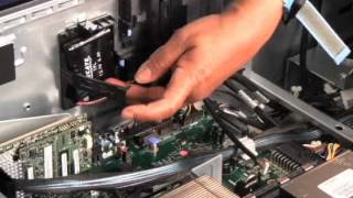 IBM System X 3500 M4 Install ServeRaid Battery [upl. by Fritzsche]