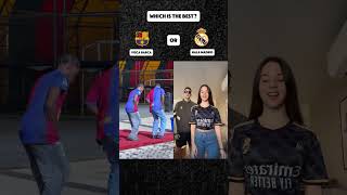 VISCA BARÇA Vs HALA MADRID shorts dance music halamadrid viscabarça laliga [upl. by Schoening]