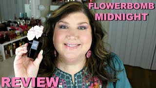 FLOWERBOMB MIDNIGHT PERFUME REVIEW VIKTOR amp ROLF [upl. by Angelika86]