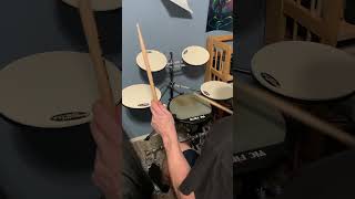 1am practice on DWs Go Anywhere training kit drums [upl. by Borszcz]