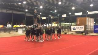 Manatee County High Schools JV cheerleaders compete at fair [upl. by Atlante]