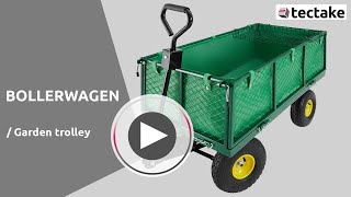 Produktvideo Bollerwagen  TecTake [upl. by Ong633]