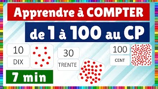 Apprendre à compter 1 a 100 au CP [upl. by Howland910]