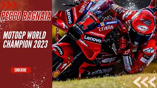 Pecco Bagnaia The 2023 MotoGP World Champion [upl. by Eimrej276]