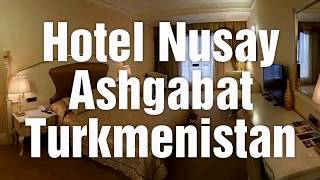 Nusay Hotel  Ashgabat Turkmenistan  Deluxe King Room [upl. by Petuu219]