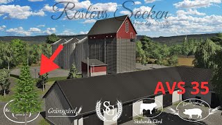 HUR MAN PLANTERAR SKOG RESLÖVS SOCKEN AVS 35 Farming Simulator 22 [upl. by Henrique180]