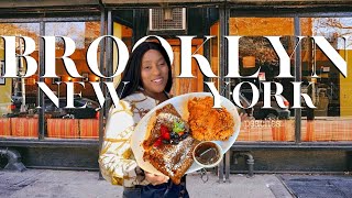 Is this the BEST BlackOwned Brunch Spot in Brooklyn NYC l Living in Brooklyn NYC Vlog [upl. by Schwejda]