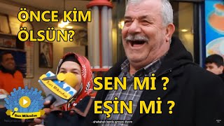 KİM ÖNCE ÖLSÜN  SEN Mİ EŞİN Mİ  SARI MİKROFON [upl. by Hiroko728]