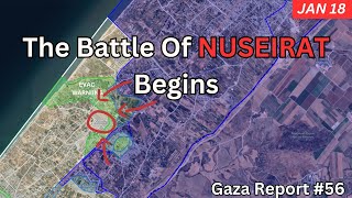 The Battle Of Nuseirat Begins  Gaza Report 56 [upl. by Navad]