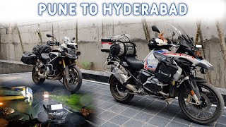 Never Been So Late  Pune To Hyderabad  BMW Motorcycles [upl. by Anirak]