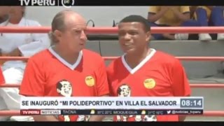 IPD inauguró polideportivo en Villa El Salvador [upl. by Allehs280]