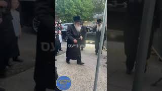 Skver Rebbe Attends The Chupa Of One Of His Chassidim  Sivan 5784 [upl. by Phemia805]