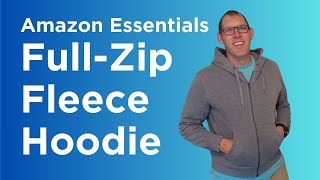 Amazon Essentials Full Zip Hoodie [upl. by Etnaud]