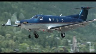 Pilatus PC12 Perfect Landing [upl. by Eaton]