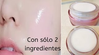 Cómo hacer Crema de Avena Aclaradora Antiarrugas y Suavizante  Crema para la Cara Casera Nocturna [upl. by Noxid]