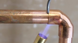 How to Solder Copper Pipe in a Wall Complete Guide  GOT2LEARN [upl. by Xel115]