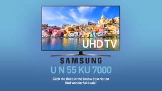 SAMSUNG UN55KU7000  KU7000  4K UHD TV  FULL SPECS REVIEW SamsungTV [upl. by Bullivant676]