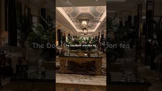 The most beautiful afternoon tea at The Dorchester hotel in London ☕️ afternoontea luxuryhotels [upl. by Yvon]