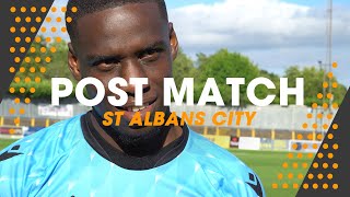 Post Match St Albans City 100824 [upl. by Narad756]