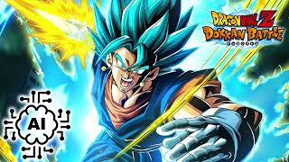 AGL LR Vegito Blue Active Skill OST but its extended by AI  Dokkan Battle [upl. by Yetak]